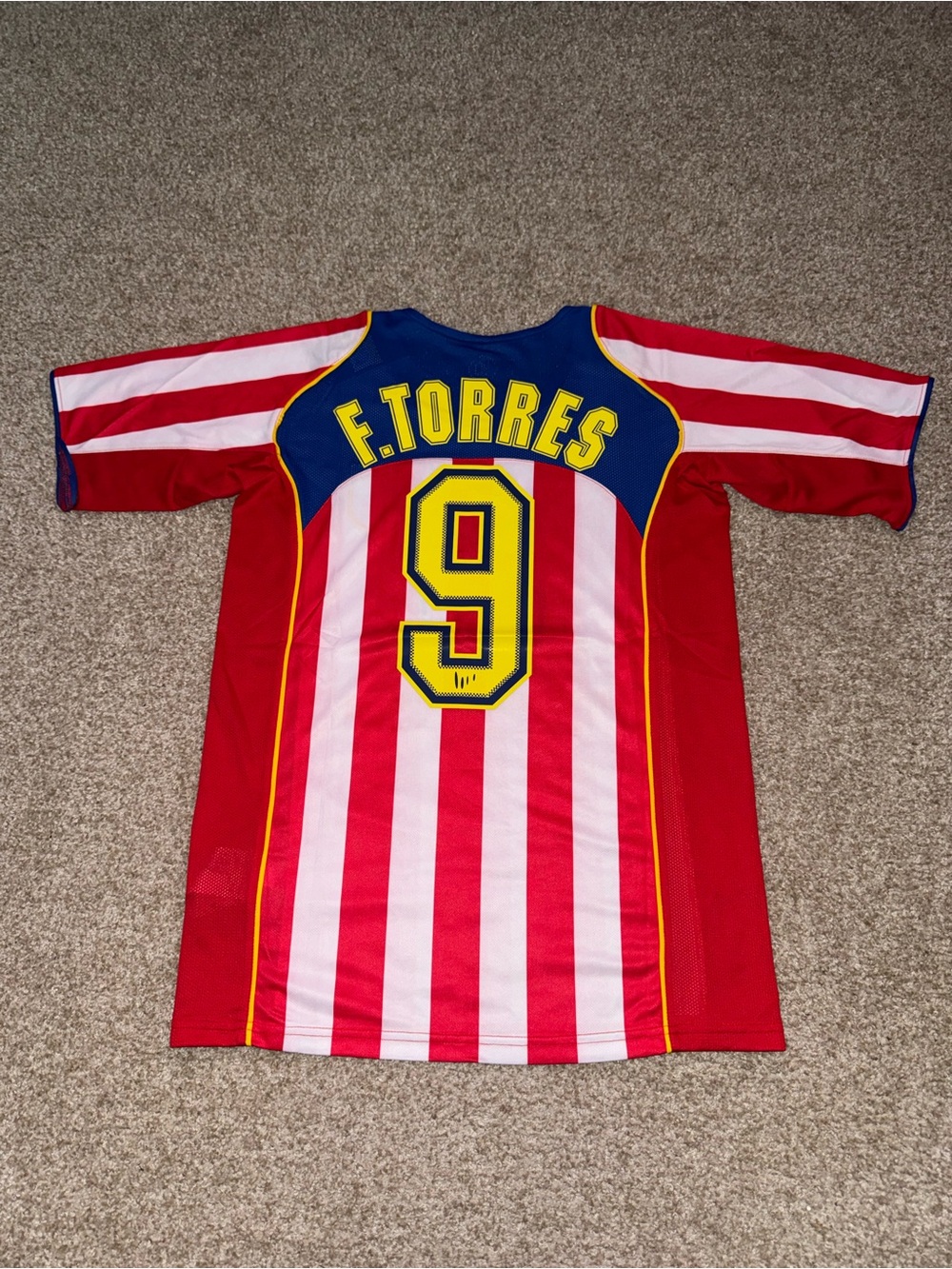 Nike Atletico Madrid 2004-2005 Men’s Retro Home Soccer Jersey 🆕